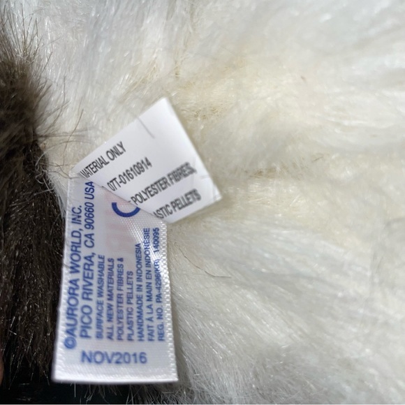 Aurora - Flopsie Bella Birman Cat plush blue‎ eyes stuff animal white brown - Picture 7 of 9